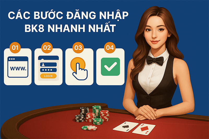 Cách đănh nhập BK8 nhanh nhất