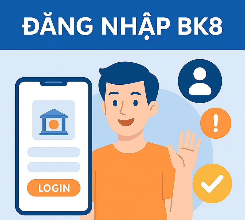Hướng dẫn đăng nhập BK8